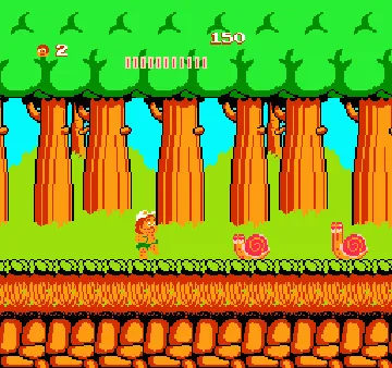 Adventure Island (USA) screen shot game playing